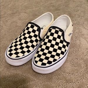 Checkered Vans